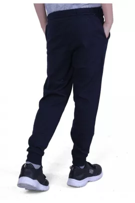 Спортивные штаны FYK Kids, Цвет: Темно-синий, Размер: 12 лет, изображение 4