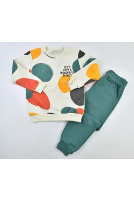 Çaga komplekti Maxbabi, Reňk: Ýaşyl, Ölçeg: 6 ýaş