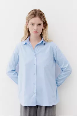 Рубашка Fk.Pynappel, Цвет: Голубой, Размер: S, изображение 2