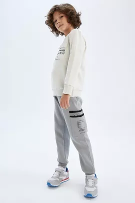 Спортивные штаны DeFacto, Цвет: Серый, Размер: 5-6 лет, изображение 2