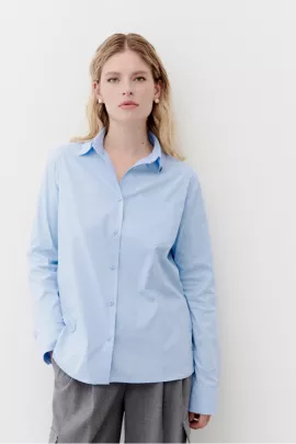 Рубашка Fk.Pynappel, Цвет: Голубой, Размер: S, изображение 4