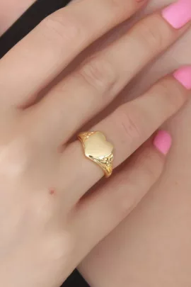 Кольцо Ebijuteri, Цвет: Золотой, Размер: STD