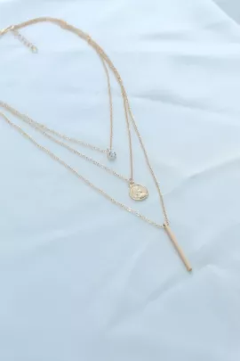 Ожерелье Ebijuteri, Цвет: Золотой, Размер: STD, изображение 2
