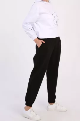 Спортивные штаны Allday, Цвет: Черный, Размер: S, изображение 3