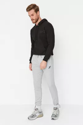 Спортивные штаны TRENDYOL MAN, Цвет: Серый, Размер: L, изображение 5