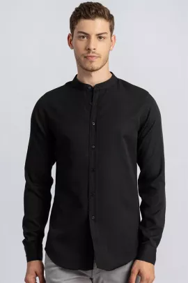 Рубашка Tudors, Цвет: Черный, Размер: XS, изображение 2