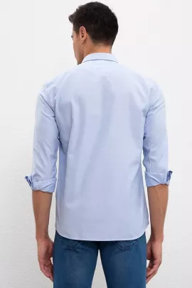 Рубашка US POLO ASSN, Цвет: Голубой, Размер: XL, изображение 5