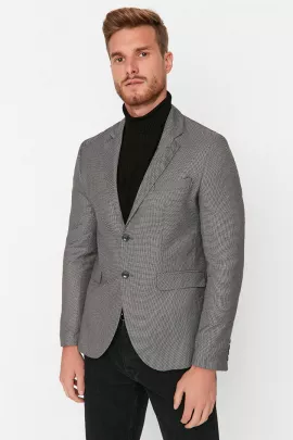 Пиджак TRENDYOL MAN, Цвет: Серый, Размер: 48, изображение 2