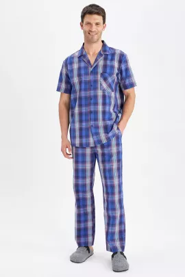 Пижамный комплект DeFacto, Цвет: Темно-синий, Размер: S, изображение 3