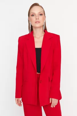 Пиджак TRENDYOLMILLA, Цвет: Красный, Размер: 34, изображение 4