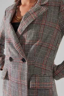 Пиджак TRENDYOLMILLA, Цвет: Серый, Размер: 32, изображение 4