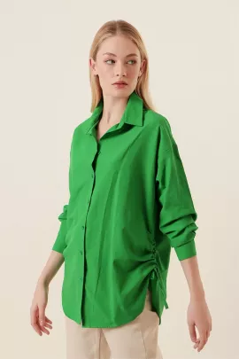 Рубашка Bigdart, Цвет: Зеленый, Размер: L, изображение 3