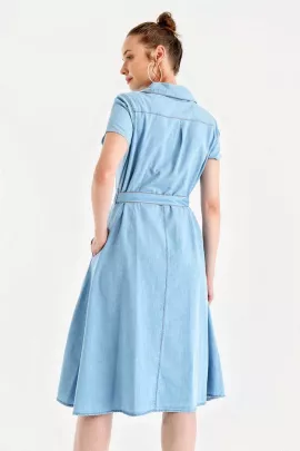 Платье Bigdart, Цвет: Голубой, Размер: XL, изображение 3