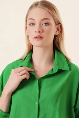 Рубашка Bigdart, Цвет: Зеленый, Размер: L, изображение 5