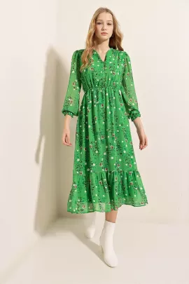 Платье Bigdart, Цвет: Зеленый, Размер: XL, изображение 3