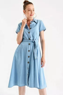 Платье Bigdart, Цвет: Голубой, Размер: XL