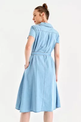 Платье Bigdart, Цвет: Голубой, Размер: L, изображение 3