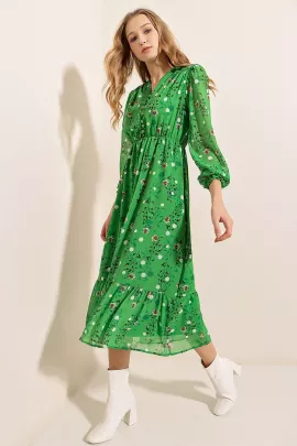 Платье Bigdart, Цвет: Зеленый, Размер: XL, изображение 2