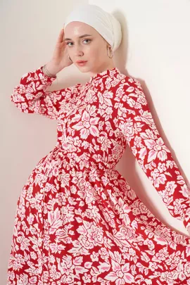 Платье Bigdart, Цвет: Розовый, Размер: 3XL, изображение 2