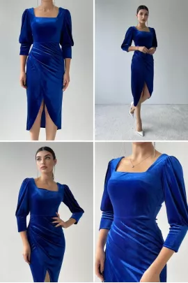 Платье Etika, Цвет: Синий, Размер: S