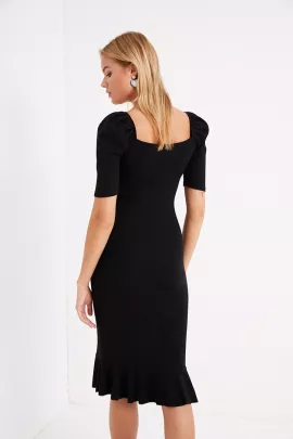 Платье Cool&Sexy, Цвет: Черный, Размер: M, изображение 4