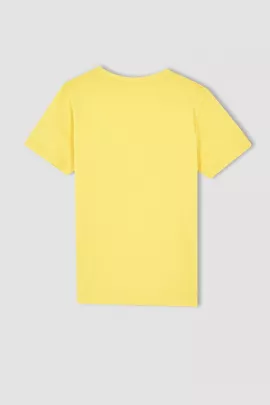 Футболка DeFacto, Цвет: Желтый, Размер: 3-4 года, изображение 4