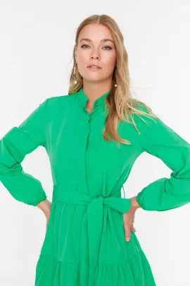 Платье TRENDYOL MODEST, Цвет: Зеленый, Размер: 36, изображение 2