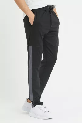 Спортивные штаны SLAZENGER, Цвет: Черный, Размер: S, изображение 2