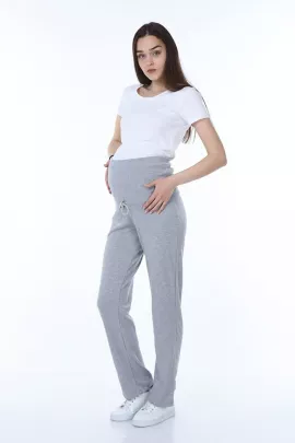 Спортивные штаны для беременных Luvmabelly, Цвет: Серый, Размер: M, изображение 3