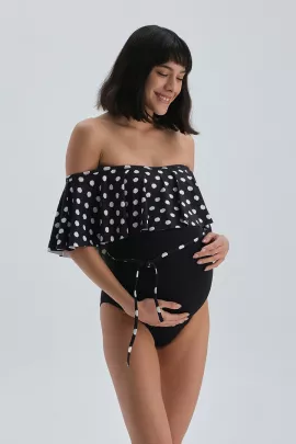 Купальник для беременных Dagi, Цвет: Черный, Размер: 38, изображение 3