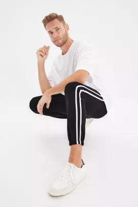 Спортивные штаны TRENDYOL MAN, Цвет: Черный, Размер: M, изображение 3