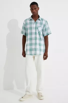 Рубашка Koton, Цвет: Зеленый, Размер: M, изображение 2