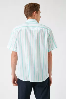Рубашка Koton, Цвет: Зеленый, Размер: 2XL, изображение 4