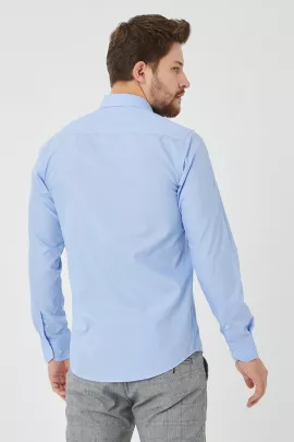 Рубашка Benalli, Цвет: Голубой, Размер: XL, изображение 4