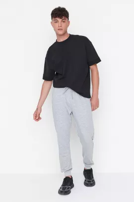 Спортивные штаны TRENDYOL MAN, Цвет: Серый, Размер: S, изображение 2