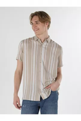 Рубашка Colin's, Цвет: Бежевый, Размер: XL, изображение 4
