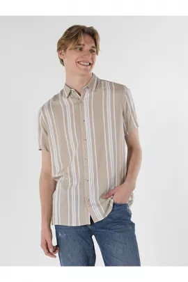 Рубашка Colin's, Цвет: Бежевый, Размер: XL, изображение 3