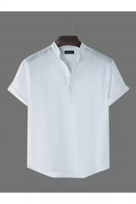 Рубашка WAMOSSALAPLI, Reňk: Ak, Ölçeg: XL