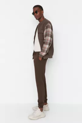 Спортивные штаны TRENDYOL MAN, Цвет: Коричневый, Размер: XL, изображение 3