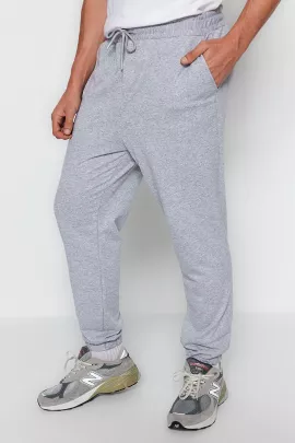 Спортивные штаны TRENDYOL MAN, Цвет: Серый, Размер: L, изображение 2