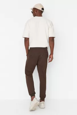 Спортивные штаны TRENDYOL MAN, Цвет: Коричневый, Размер: XL, изображение 5