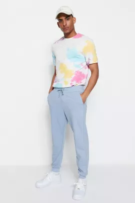 Спортивные штаны TRENDYOL MAN, Цвет: Голубой, Размер: XL, изображение 3