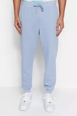Спортивные штаны TRENDYOL MAN, Цвет: Голубой, Размер: XL, изображение 4