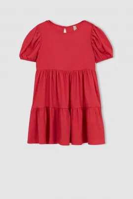 Платье DeFacto, Цвет: Красный, Размер: 5-6 лет, изображение 5
