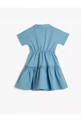Платье Koton, Цвет: Синий, Размер: 4-5 лет, изображение 2
