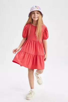 Платье DeFacto, Цвет: Красный, Размер: 5-6 лет