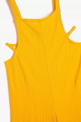 Комбинезон Koton, Цвет: Желтый, Размер: 6-7 лет, изображение 3