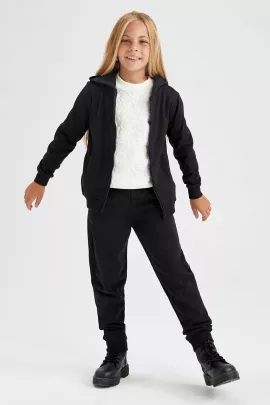 Спортивные штаны DeFacto, Цвет: Черный, Размер: 6-7 лет, изображение 2