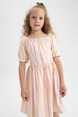 Платье DeFacto, Цвет: Розовый, Размер: 7-8 лет, изображение 4
