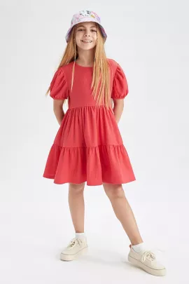 Платье DeFacto, Цвет: Красный, Размер: 5-6 лет, изображение 2